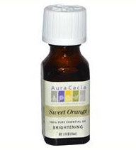 Aura Cacia Sweet Orange Essential Oil, Brightening