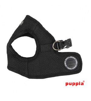 Puppia Soft Vest Harness B (Black)