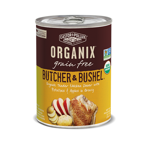 Organix Butcher & Bushel Grain Free Organic Tender Chicken Dinner