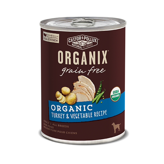Organix Grain Free Organic Turkey & Vegetable Recipe