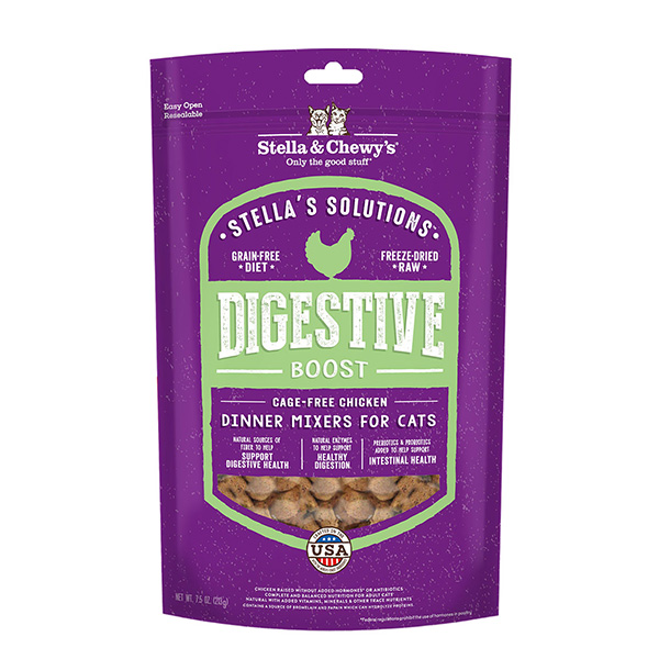 Stella’s Solutions Digestive Boost Cage-Free Chicken for Cats