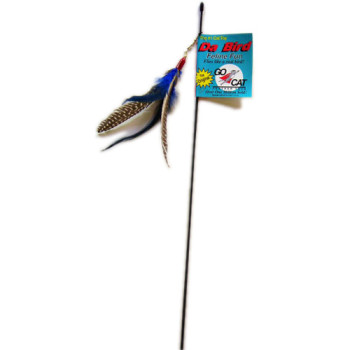 Go Cat Da Bird Rod and Feather Toy