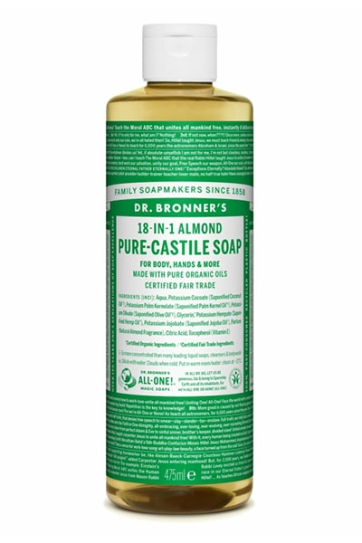 Dr Bronner's Almond Pure-Castile Liquid Soap