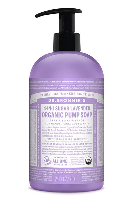 Dr Bronner's Lavender Organic Sugar Soap