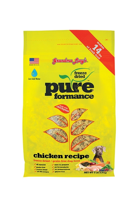 Grandma Lucy's Pureformance Chicken Freeze Dried Dog Food