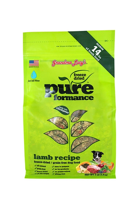 Grandma Lucy's Pureformance Lamb Freeze Dried Dog Food
