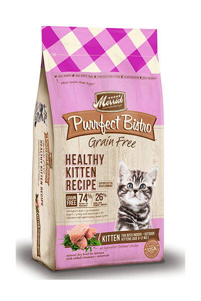 Merrick Purrfect Bistro Grain Free Healthy Kitten Recipe