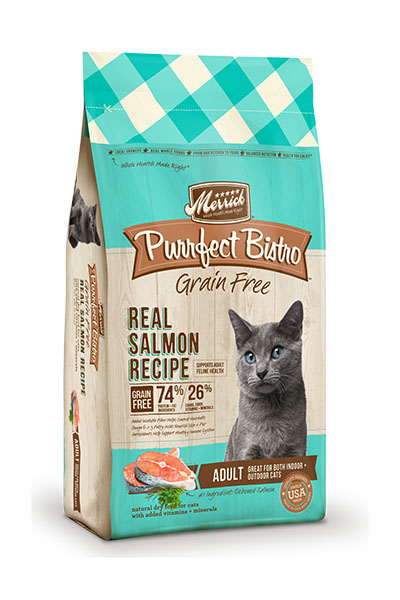 Merrick Purrfect Bistro Grain Free Real Salmon Recipe