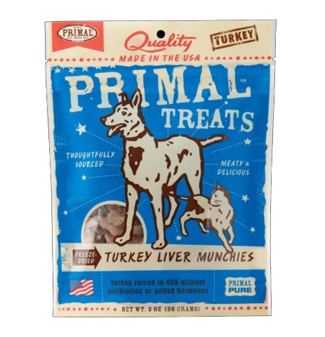 Primal Freeze Dried Turkey Liver Munchies