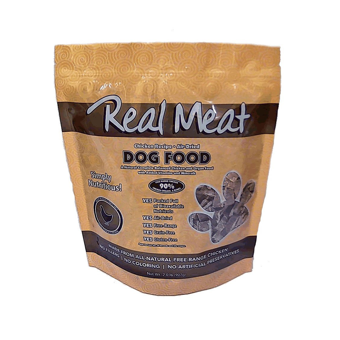 Real Meat Air-Dried Chicken Dog Food