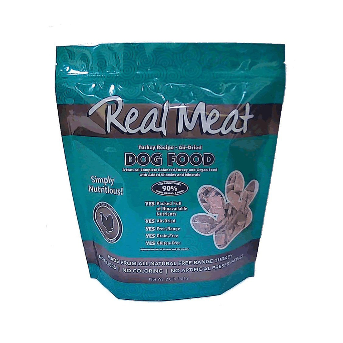 Real Meat Air-Dried Turkey Dog Food