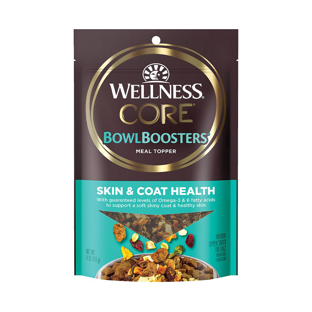 Wellness CORE® Bowl Boosters® Functional Toppers – Skin & Coat Health