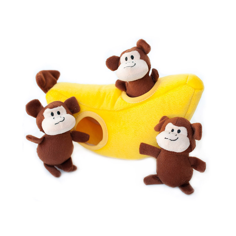 Zippy Paws Burrow - Monkey 'n Banana