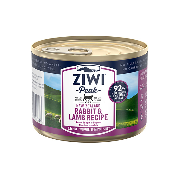 Ziwipeak Rabbit & Lamb Canned Food for Cats