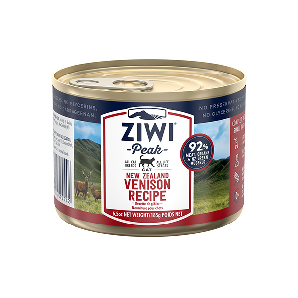 Ziwipeak Venison Canned Cat Food / Ziwipeak 鹿肉貓罐頭