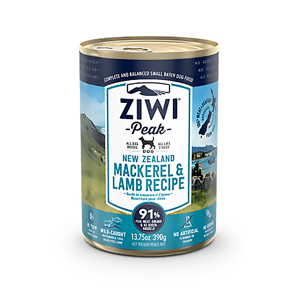 Ziwipeak Mackerel & Lamb Canned Food for Dogs